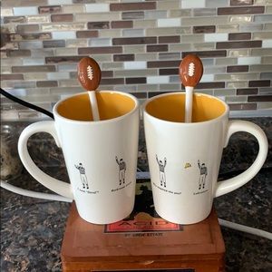 Football themed mugs